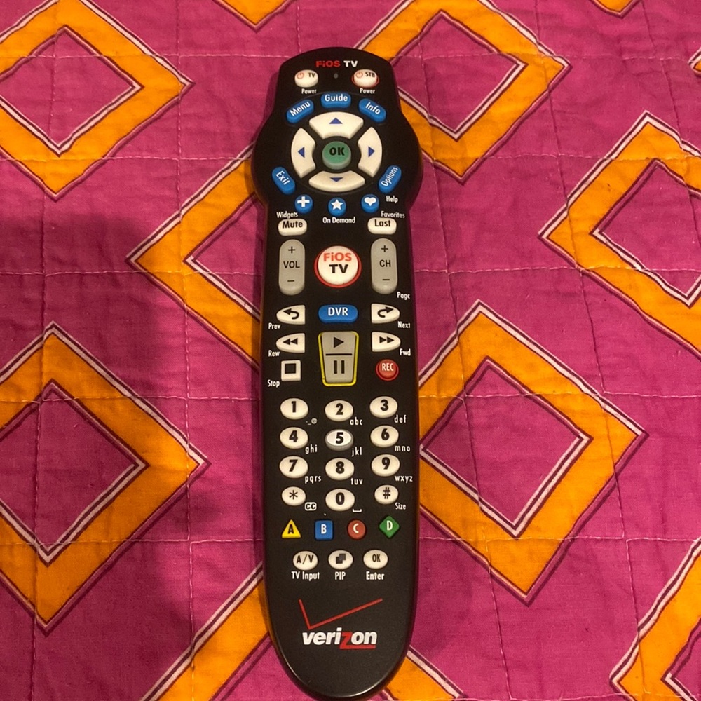 Verizon Fios Tv P265v5 Remote Control